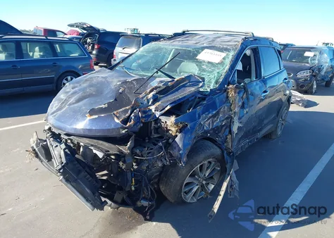 2017 Hyundai Santa Fe Se из США, поврежденный, VIN KM8SN4HF0HU248419